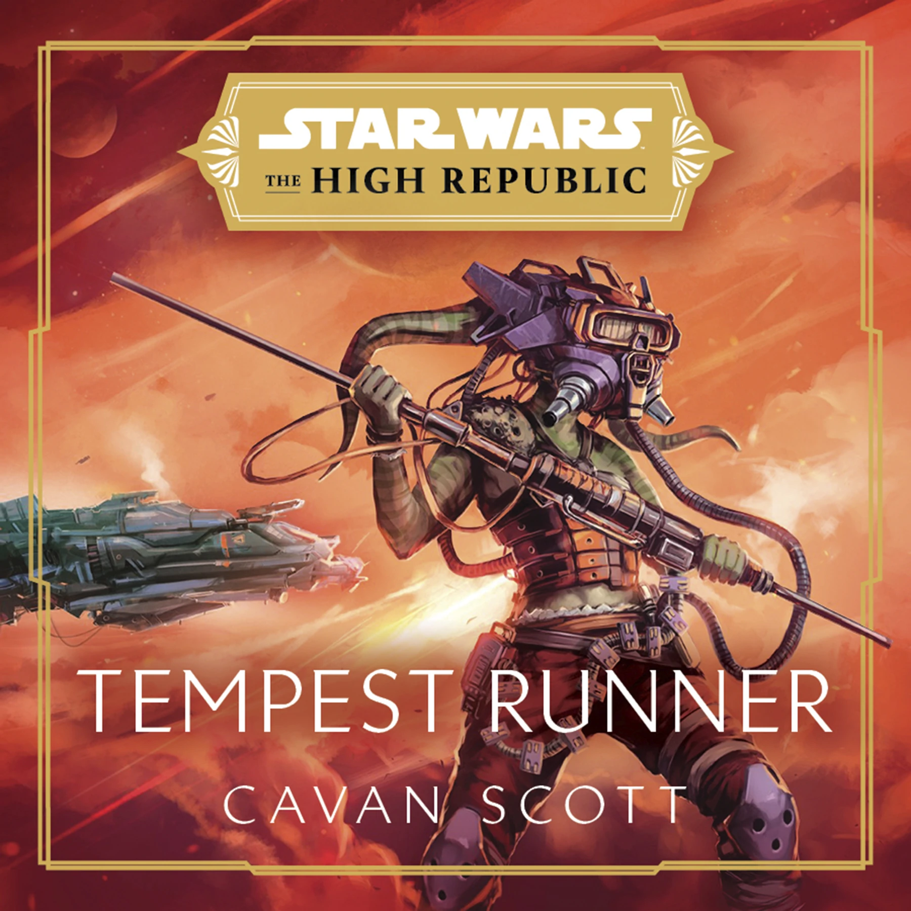 Star Wars: The High Republic — Tempest Runner cover art by Ninja Jo